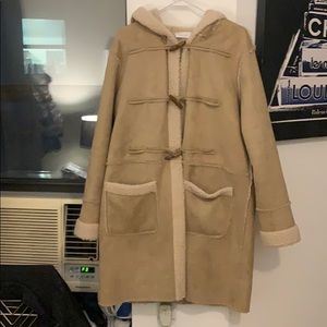 Sherling mid length jacket